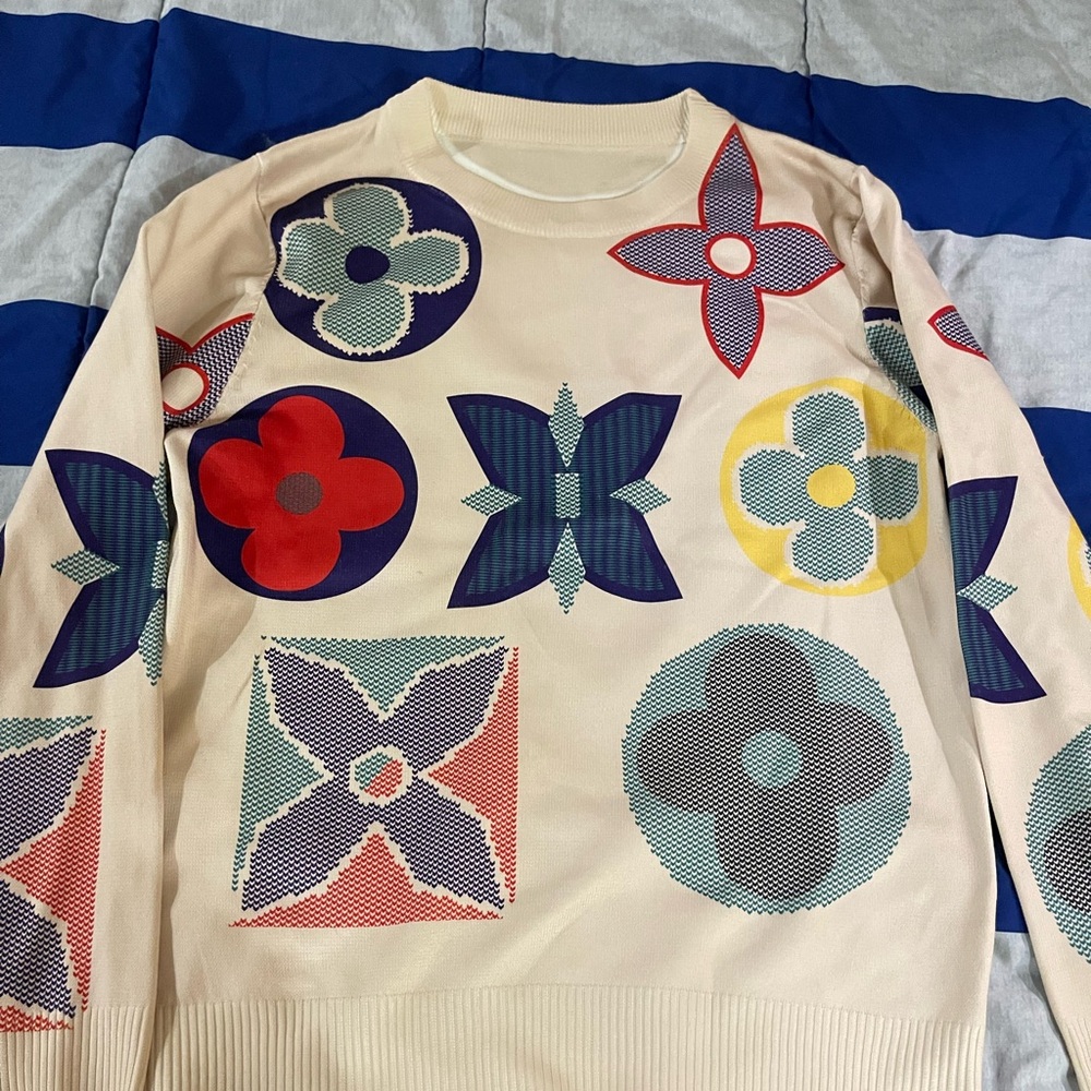Colorful Patterned Sweater
